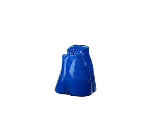 Billie Vase_Intense Blue, Mouthblown glass_Ø21 x H27 cm