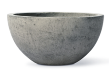 Low egg pot, easyLite, concrete surface