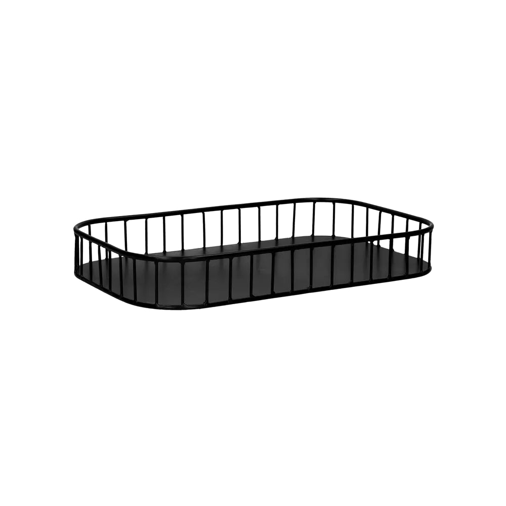 RAIL - tray - metal -  black