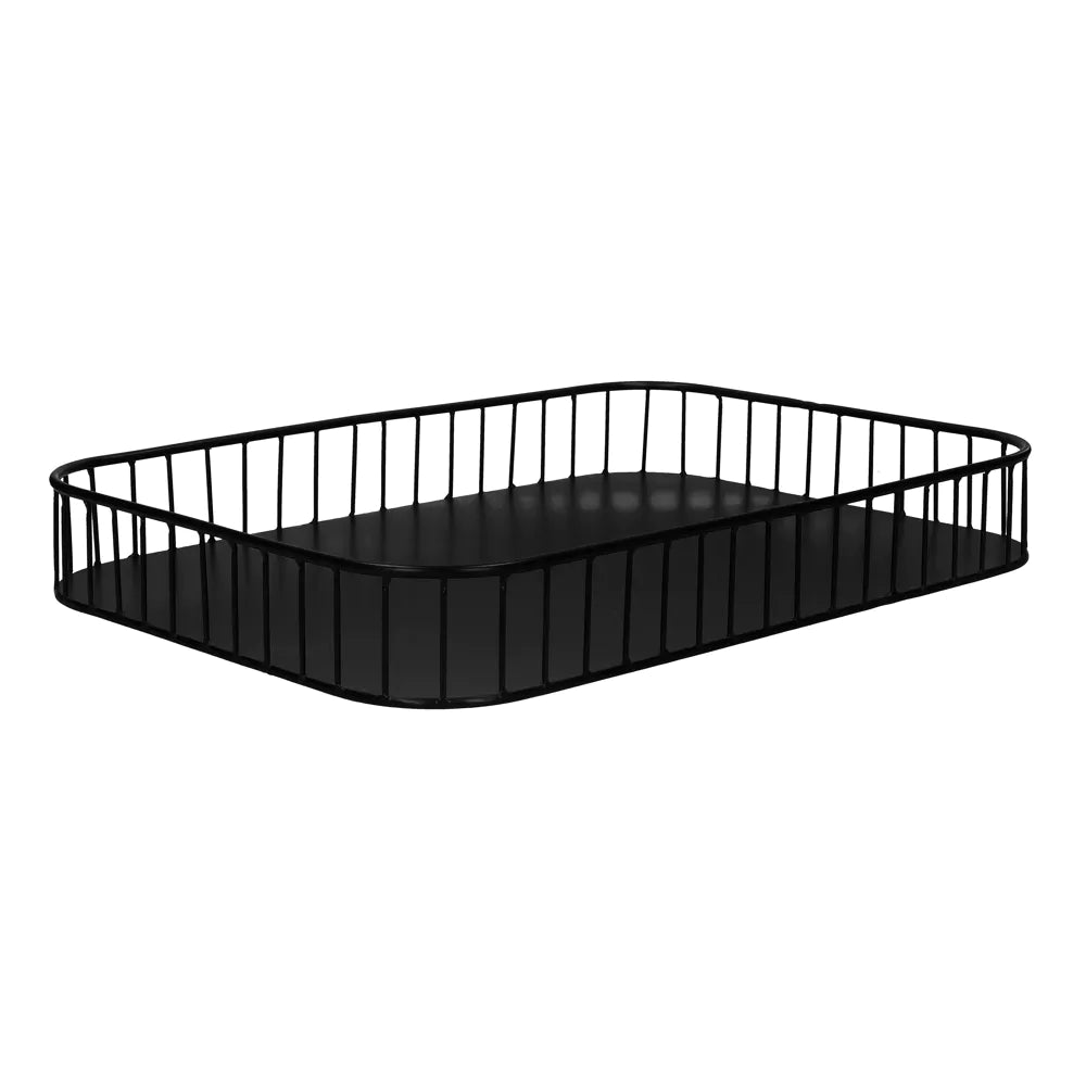 RAIL - tray - metal -  black