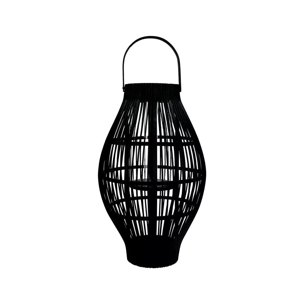 AURORA - lantern - bamboo - black