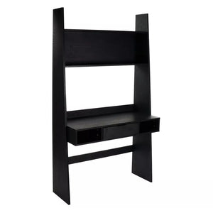 ORLANDO - desk rack - mdf - L 100 x W 45 x H 185 cm - black