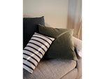 画像をギャラリービューアに読み込む, Dagmar Cushion cover_Off White/Intense Blue_W30 x L50 cm
