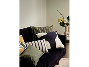 Dagmar Cushion cover_Off White/Intense Blue_W30 x L50 cm