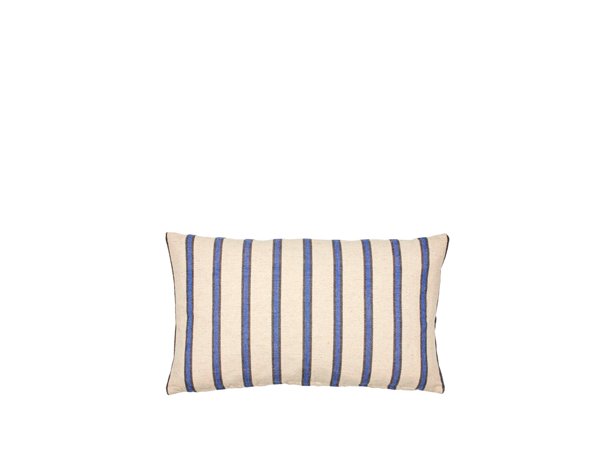 Dagmar Cushion cover_Off White/Intense Blue_W30 x L50 cm