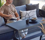 画像をギャラリービューアに読み込む, Chill-out coffee table, dual heights
