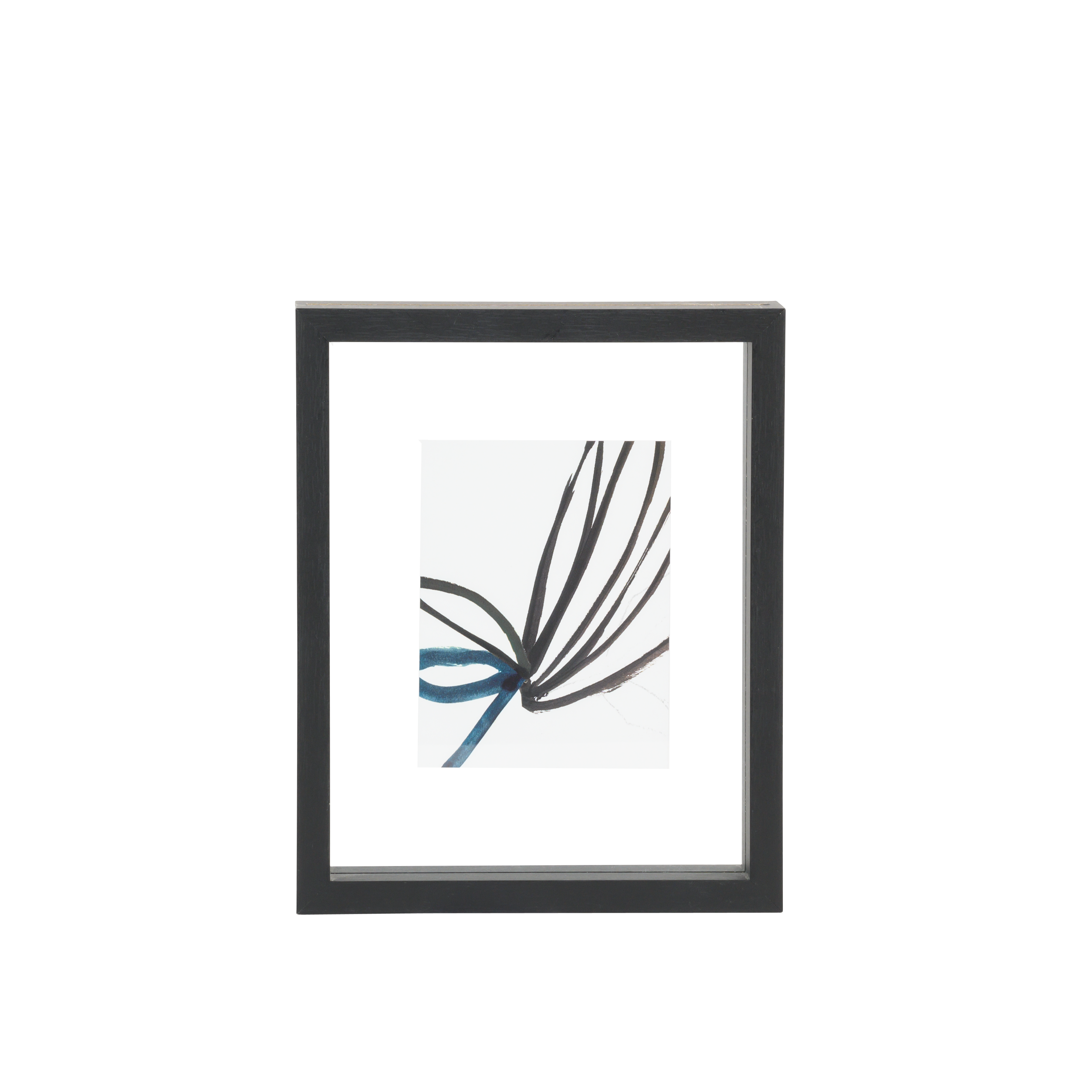 Urban Nature Culture photo frame Floating Minimalism black_S