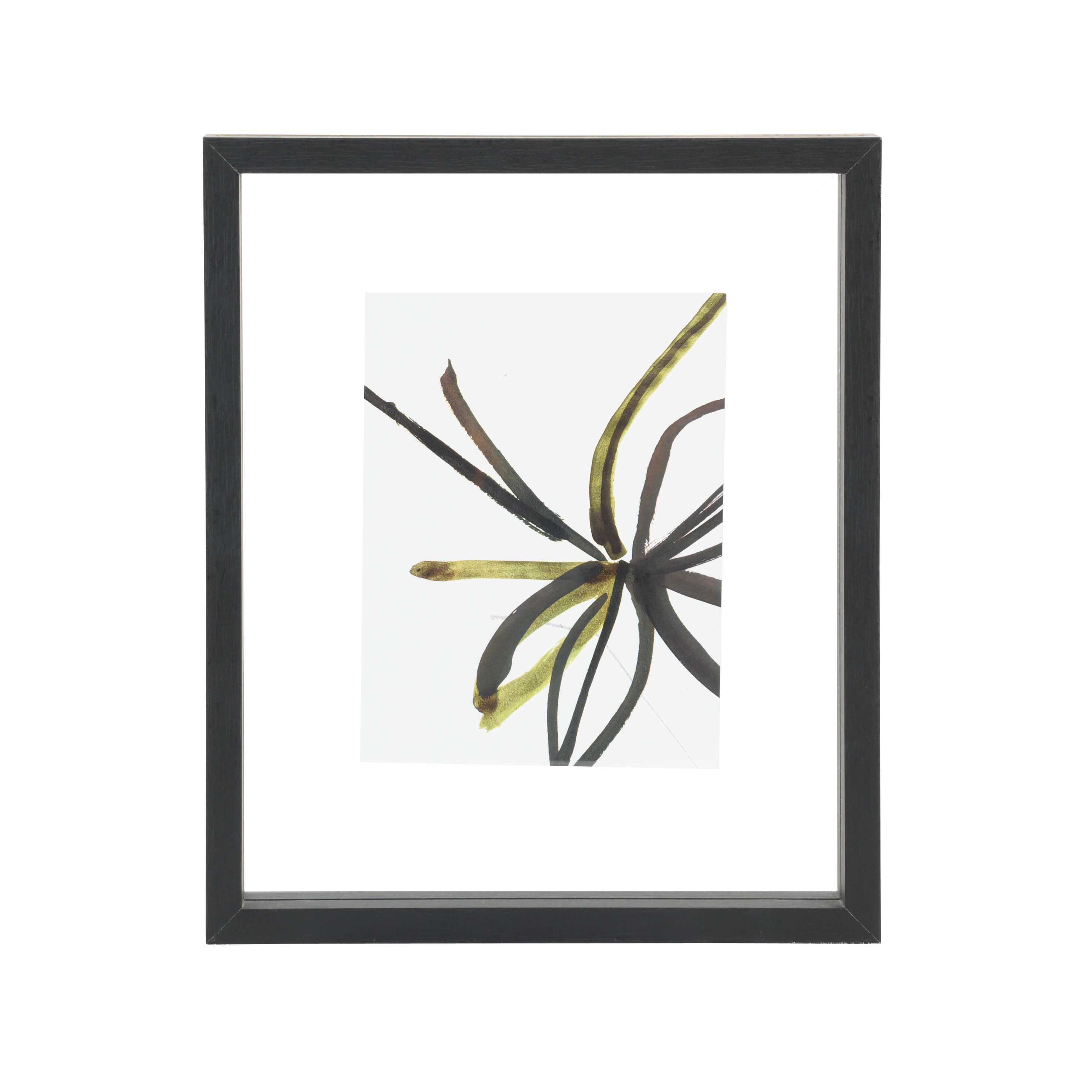 Urban Nature Culture photo frame Floating Minimalism black_M