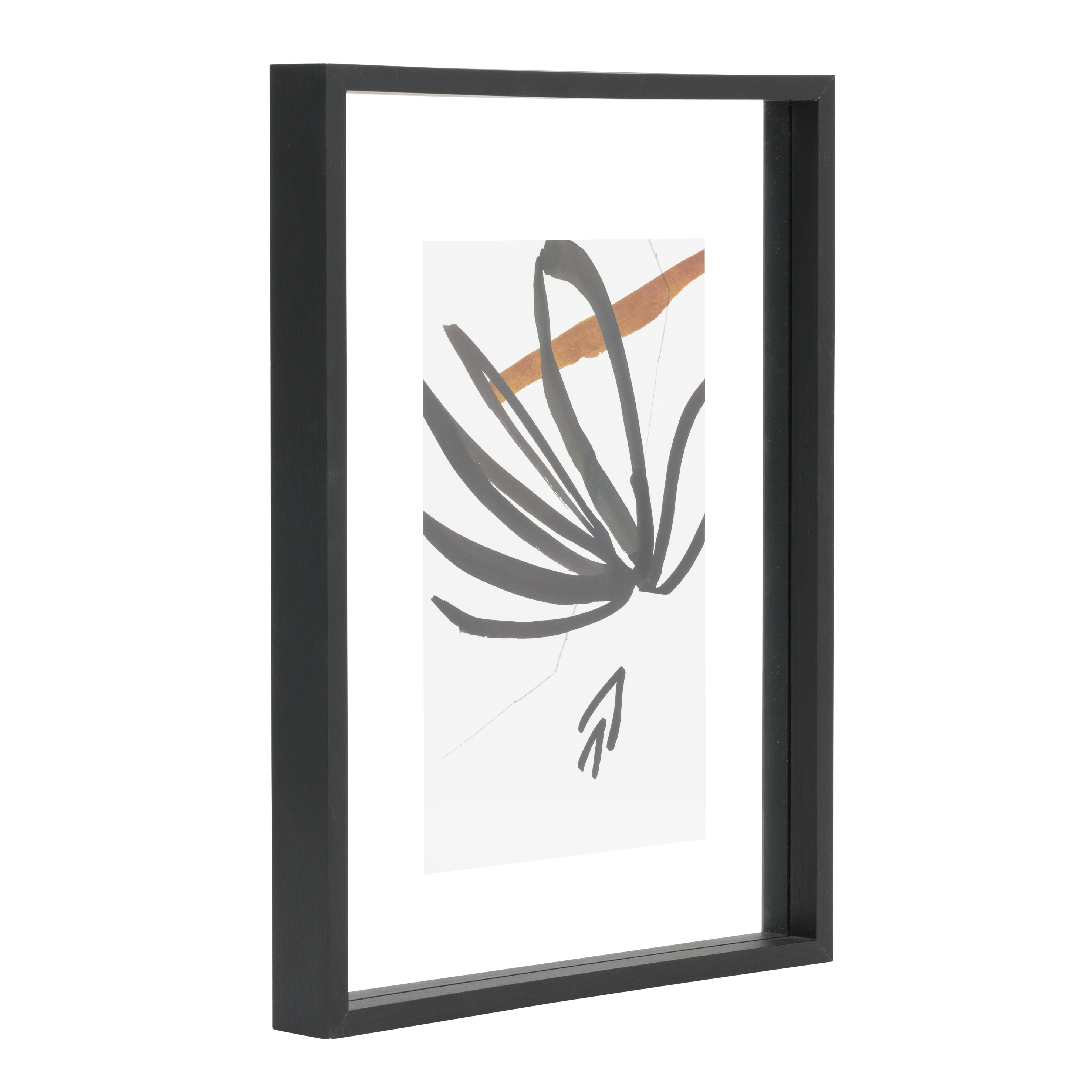 Urban Nature Culture photo frame Floating Minimalism black_L