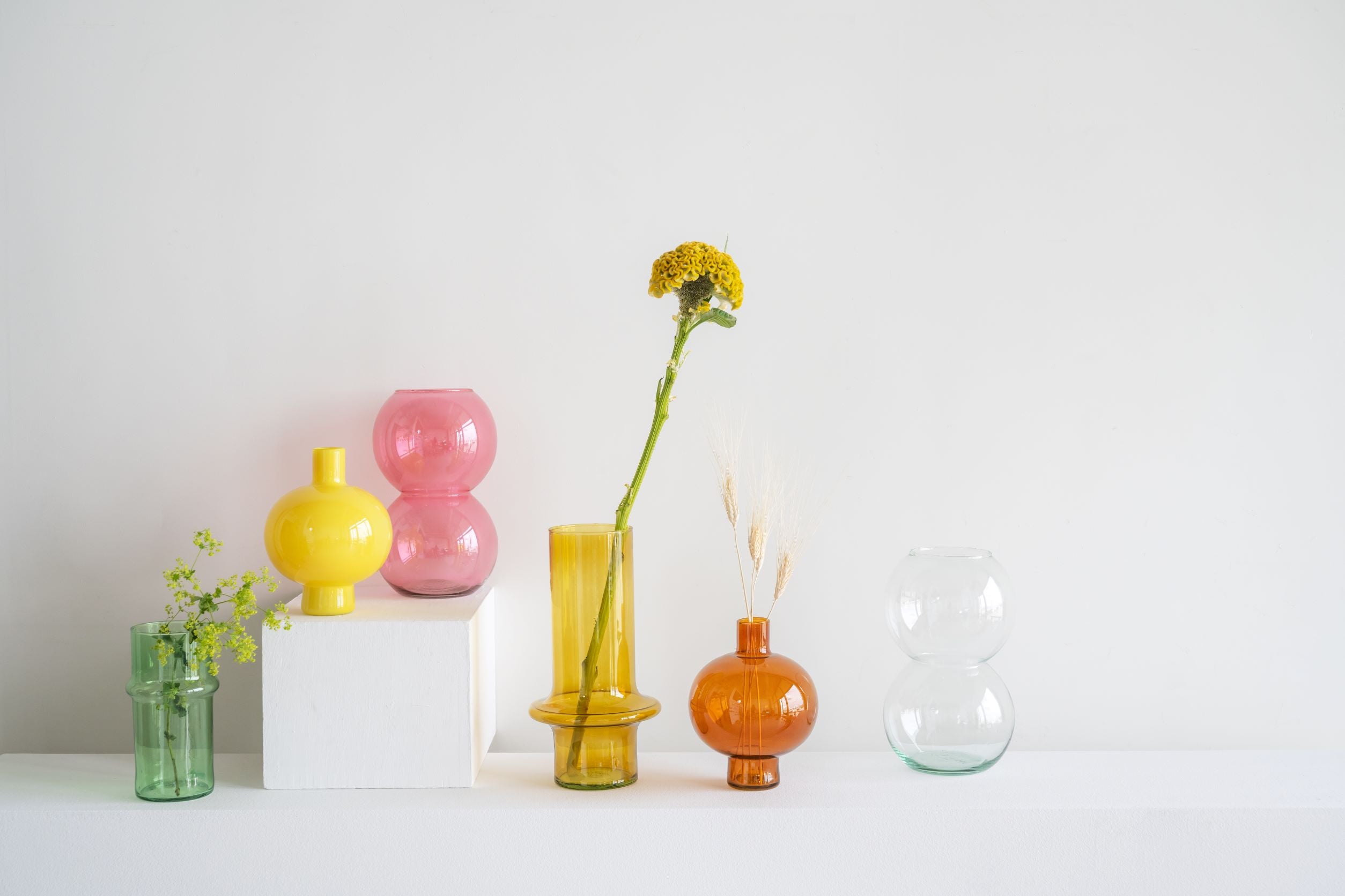 Urban Nature Culture vase yolk yellow