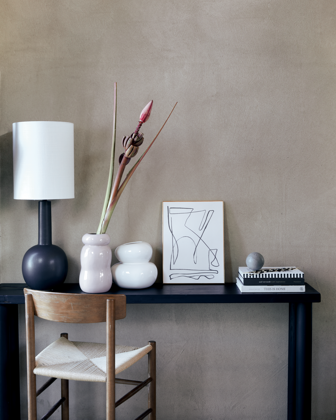 Urban Nature Culture vase Pebbles white