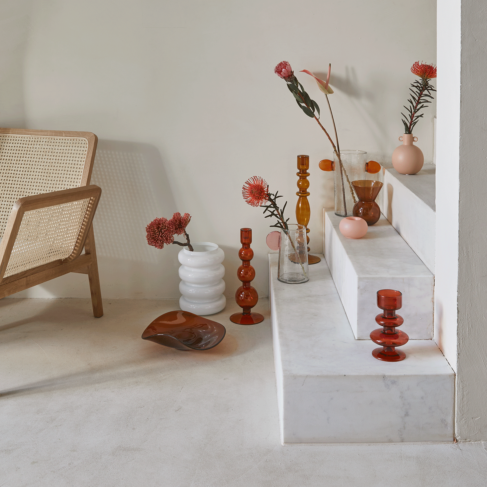 Urban Nature Culture vase Bulb white