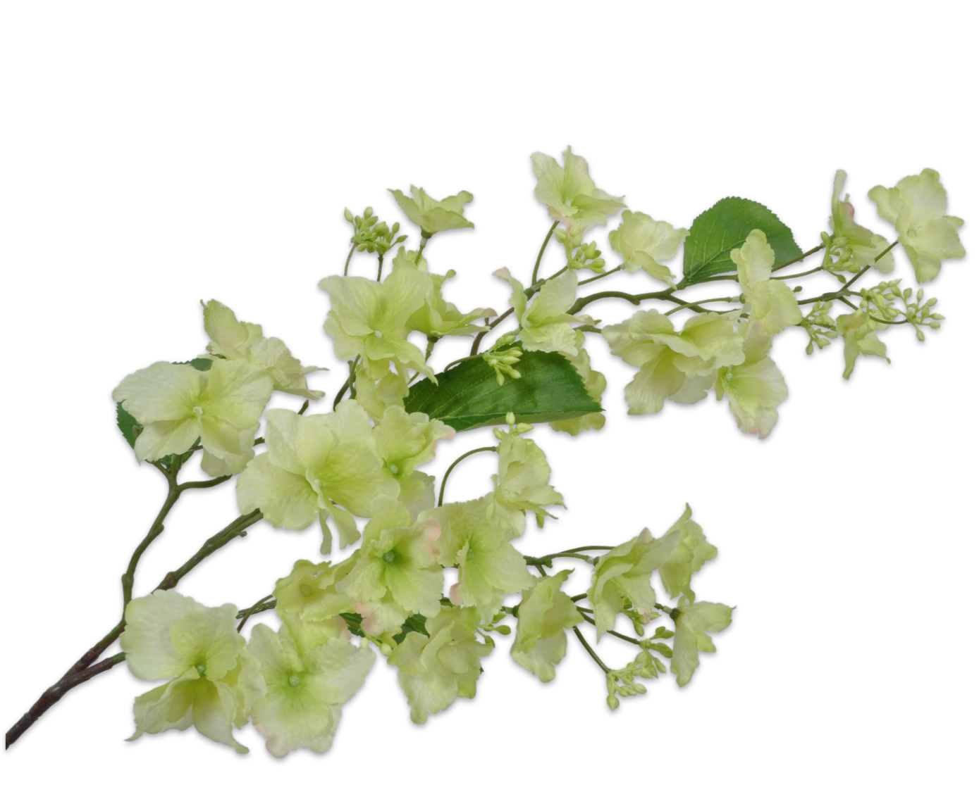 HYDRANGEA SPRAY GREEN 97 cm