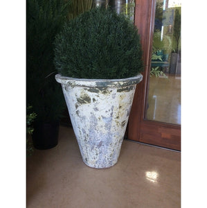 Glazed vase green