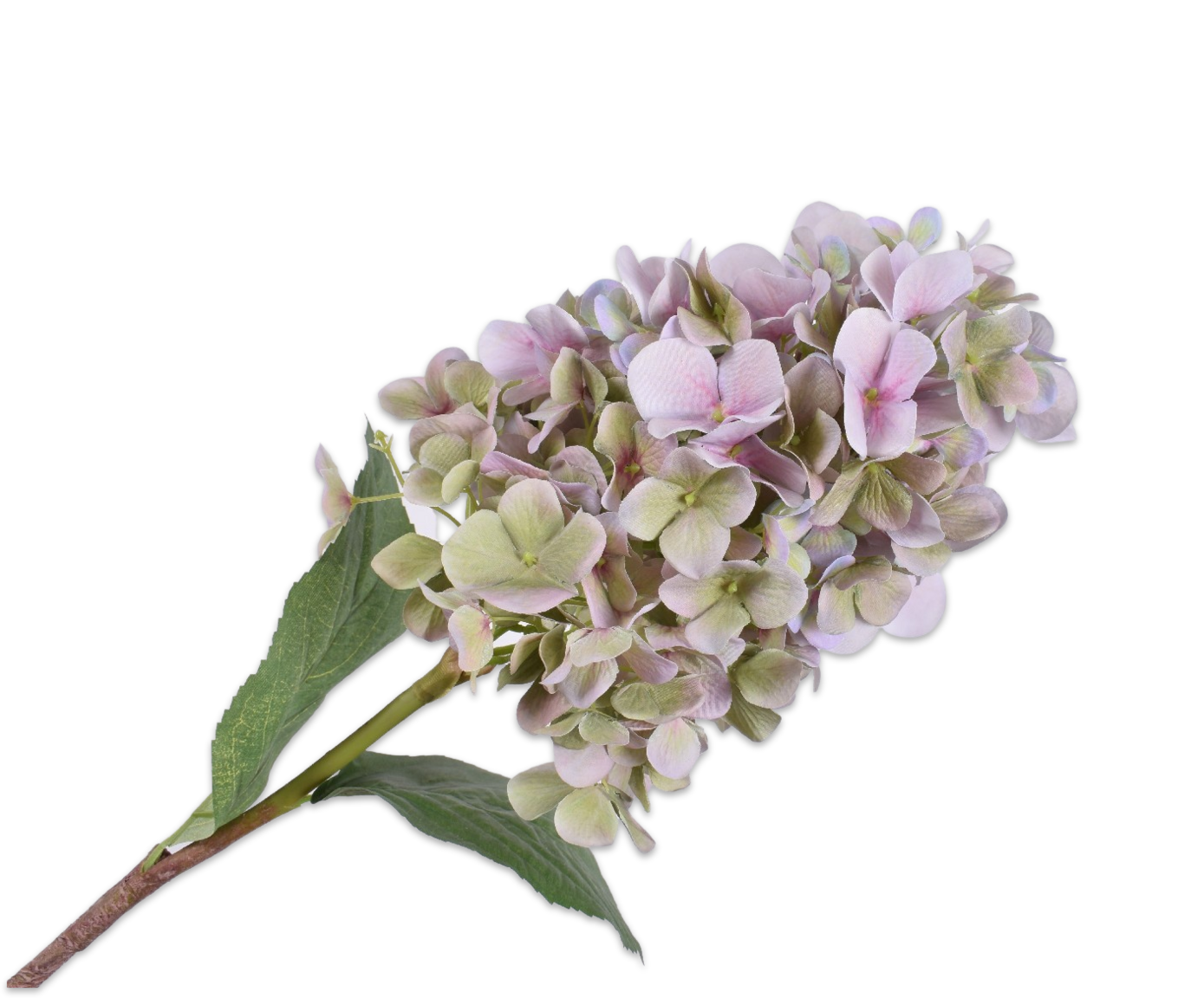 HYDRANGEA SPRAY PNK/GRN 88 cm