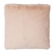 Cushion old pink faux fur short hair 50x50