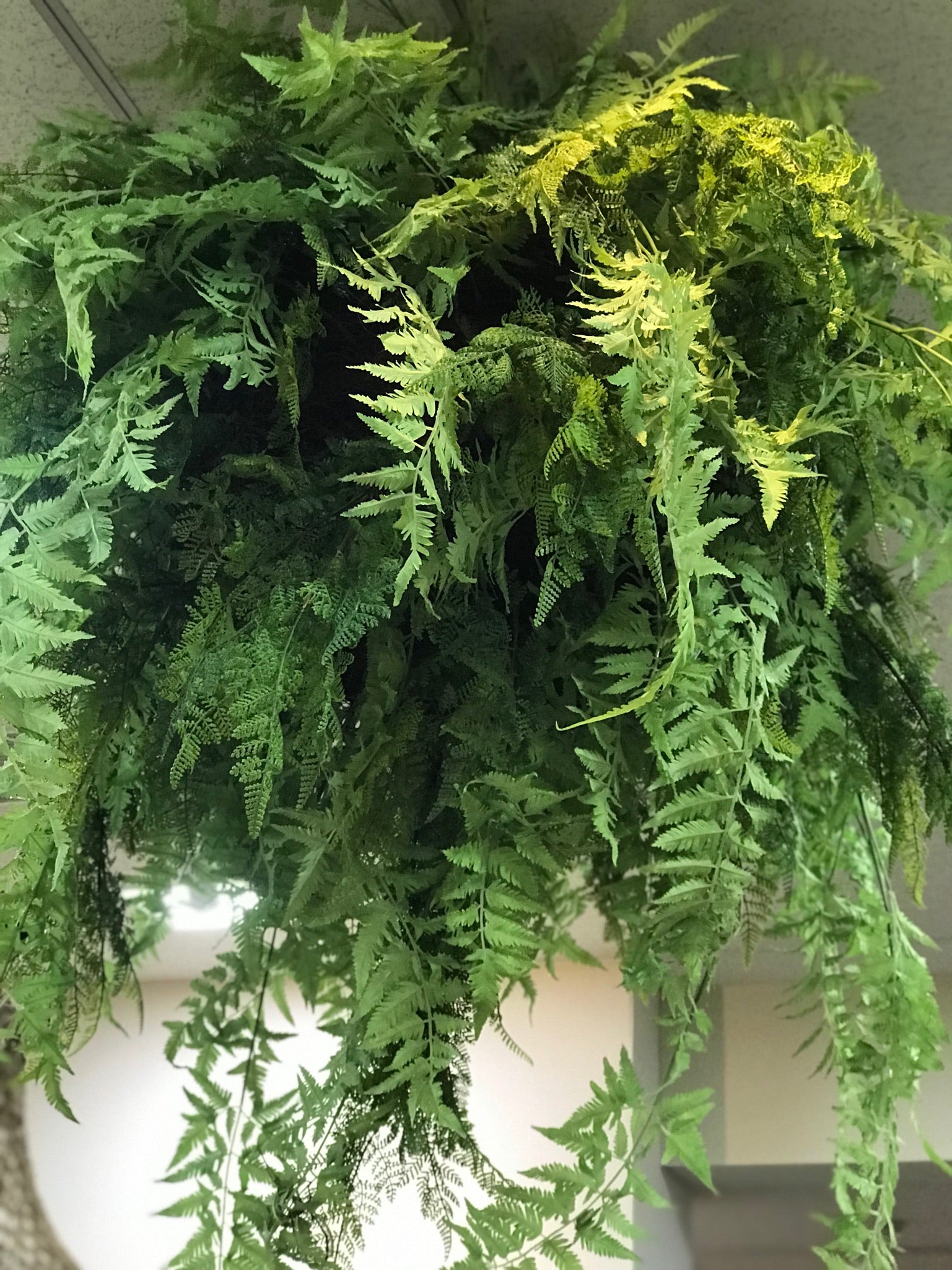 FERN HANGING BALL PIECE