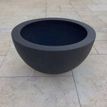 画像をギャラリービューアに読み込む, Low egg pot, easyLite, concrete surface
