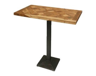 Bistro table teak wood IR 120x70x75