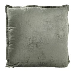 Cushion steel plain velvet 50x50