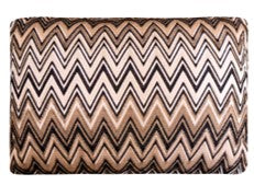 Cushion black bronze chevron CO 50x30