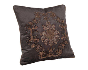 Cushion greygold VICO