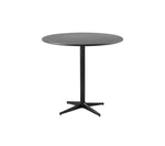 画像をギャラリービューアに読み込む, Drop café table base Lava grey, aluminium
