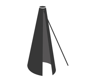 Cover parasol(3x3m) 88x88x240 Black