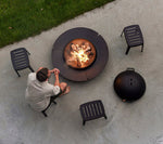 画像をギャラリービューアに読み込む, Ember fire pit , cast Iron
