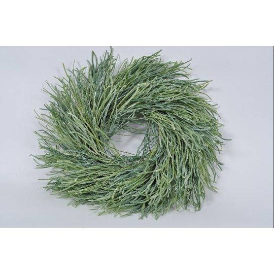 GREENSPRAY WREATH GRN LT 51 cm