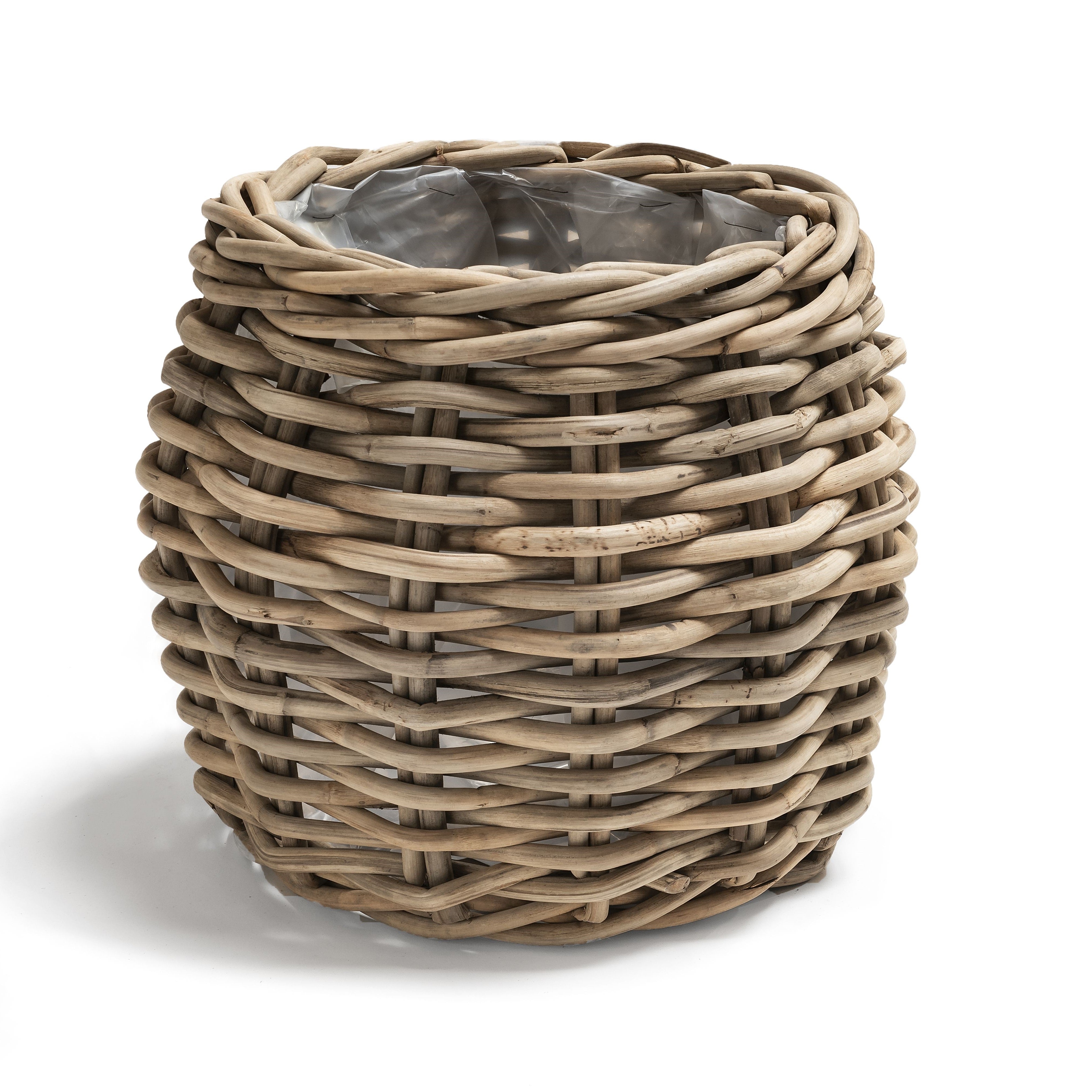 PLANTER BASKET ERIC  (CL Rattan)