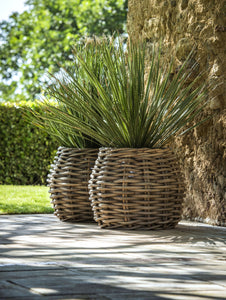 PLANTER BASKET ERIC  (CL Rattan)