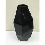 画像をギャラリービューアに読み込む, VASE STONE DAX BG H32 19X16 SHNY BLACK
