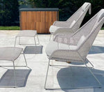 画像をギャラリービューアに読み込む, Breeze footstool Light grey
