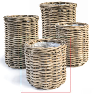 PLANTER BASKET JULIA SMALL (CL Rattan)