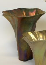 vase bronze 26x28cm