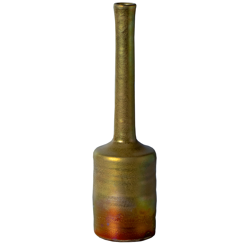 vase bronze 35x8cm