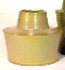 vase gold 21x22cm