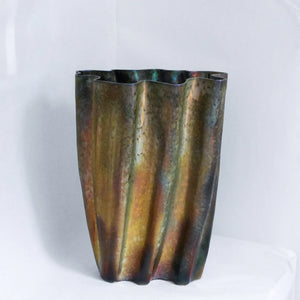 vase gold 30x12x39cm