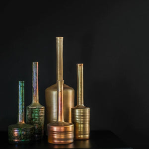 vase bronze 40x15cm