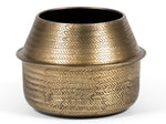 画像をギャラリービューアに読み込む, PLANTER RATTAN ANTIQUE FINISH - METAL - BRASS 38x25cm
