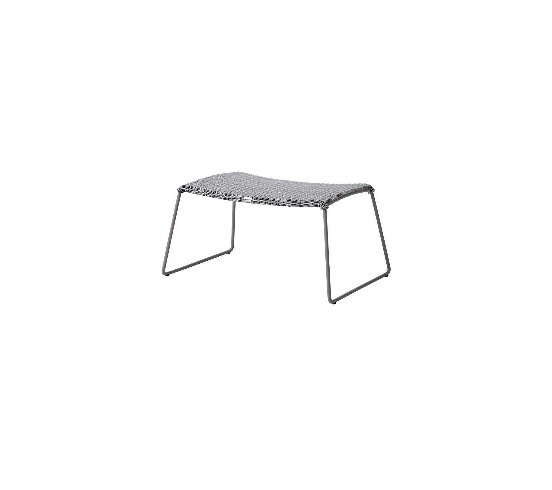 Breeze footstool Light grey