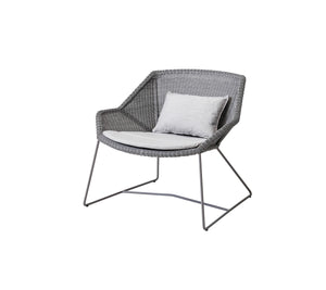 Breeze lounge chair Light grey