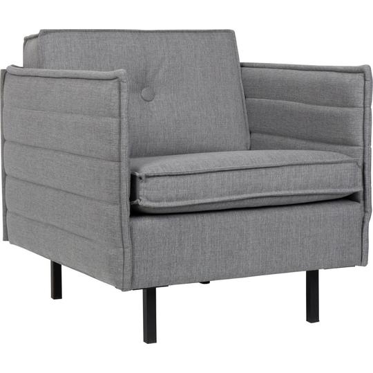 SOFA JAEY 1-SEATER COMFORT LIGHT GREY 91