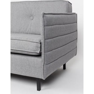 SOFA JAEY 1-SEATER COMFORT LIGHT GREY 91